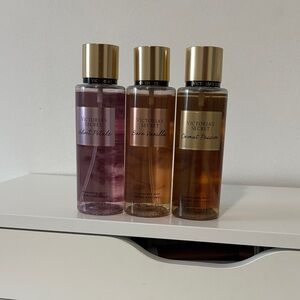 Victoria's Secret Mist (Bare vanilla has been used slightly)